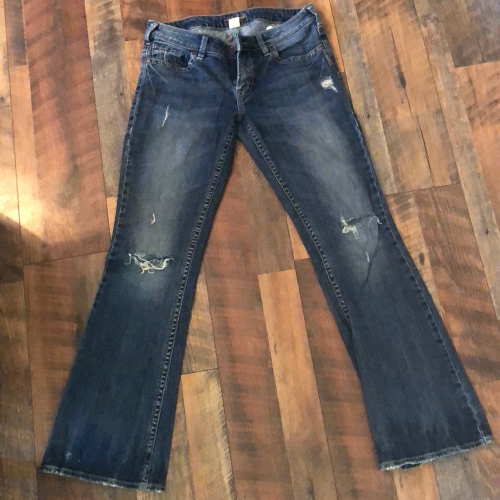 Silver jeans